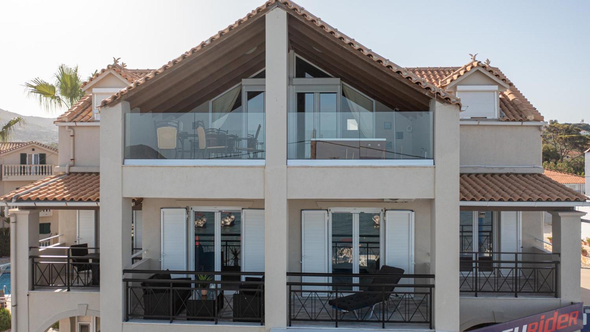 George Beachfront Apartments Lithakia  Chambre photo